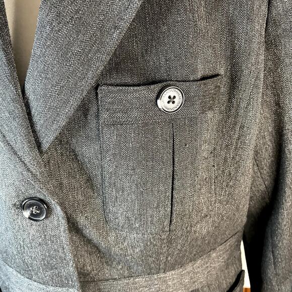 Isaac Mizrahi Live size 10 Dress Jacket A217659 Lined  3 pockets - Picture 4 of 11